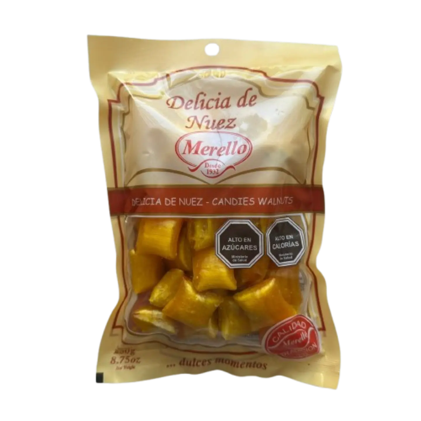 Delicia De Nuez Con Trozos Merello 250g 1