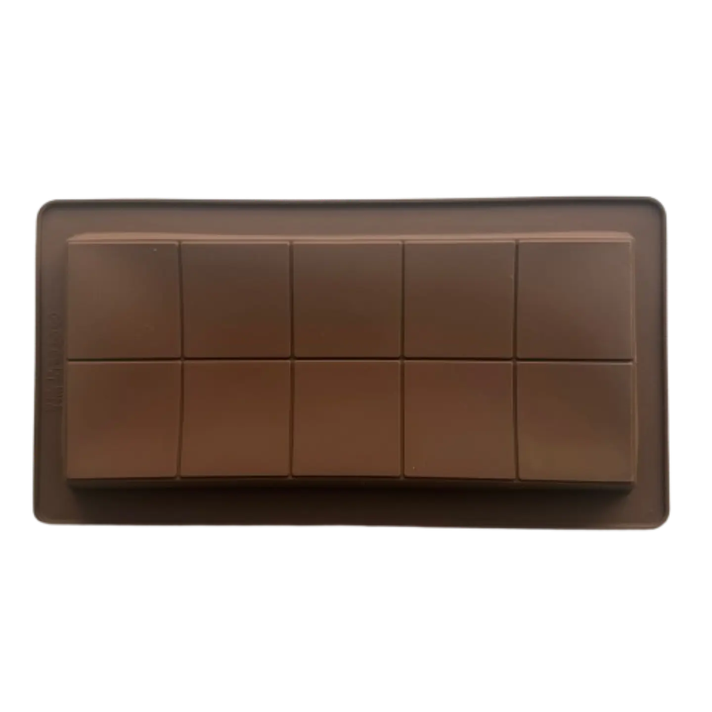 Molde Silicona Barra Chocolate Dubai 10 Divisiones 25x14x2cm 2