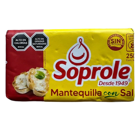 Mantequilla Con Sal Soprole 250g