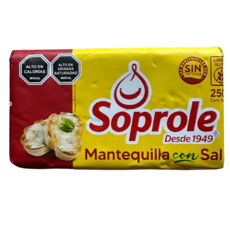 Mantequilla Con Sal Soprole 250g 1