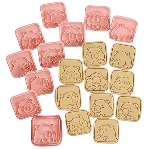 Cortador Galletas Capibara 10 Diseños