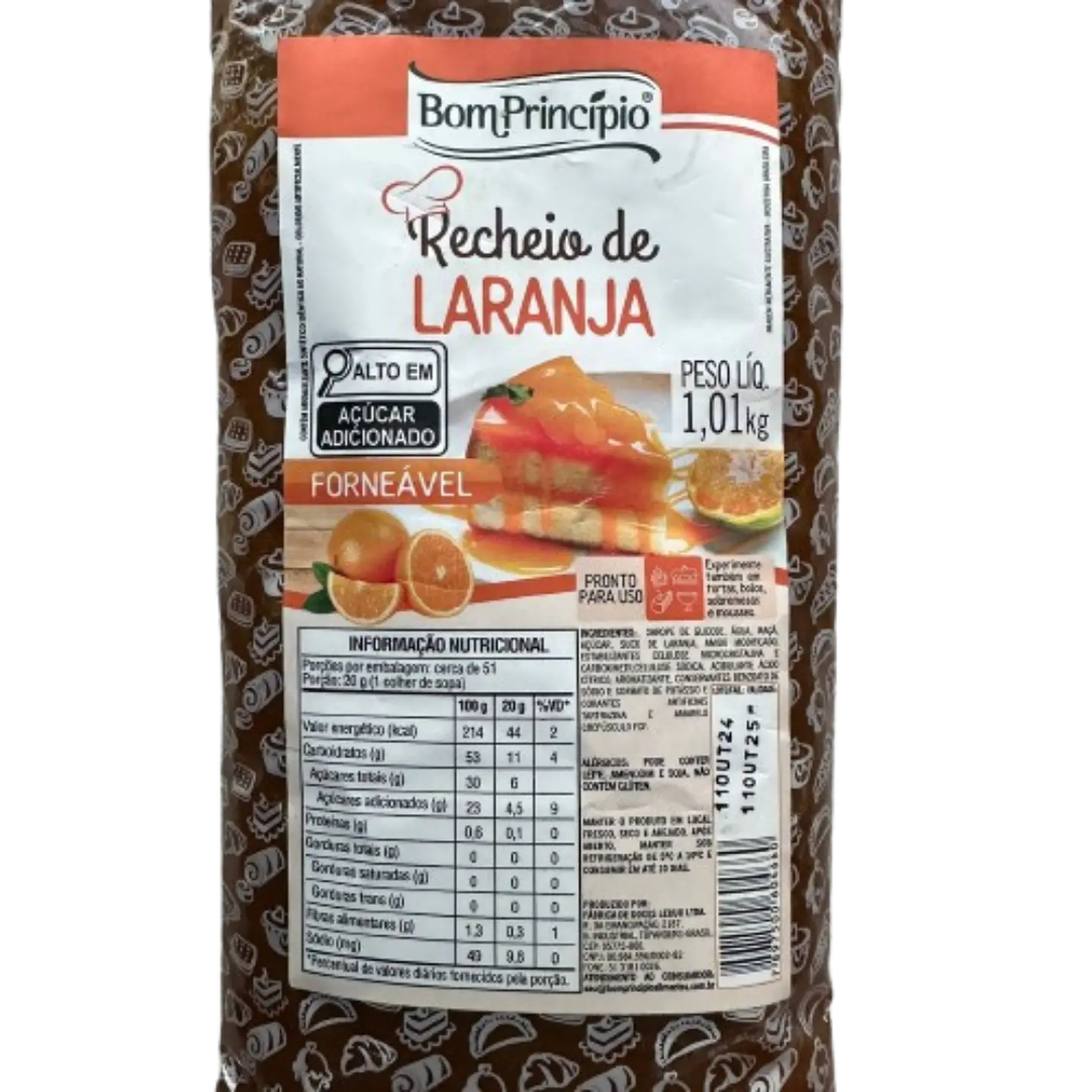 Relleno Naranja Bon Principio 1kg 2