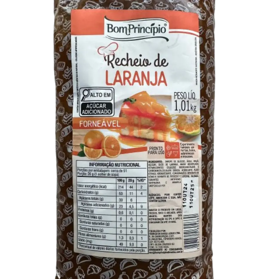 Relleno Naranja Bon Principio 1kg 2