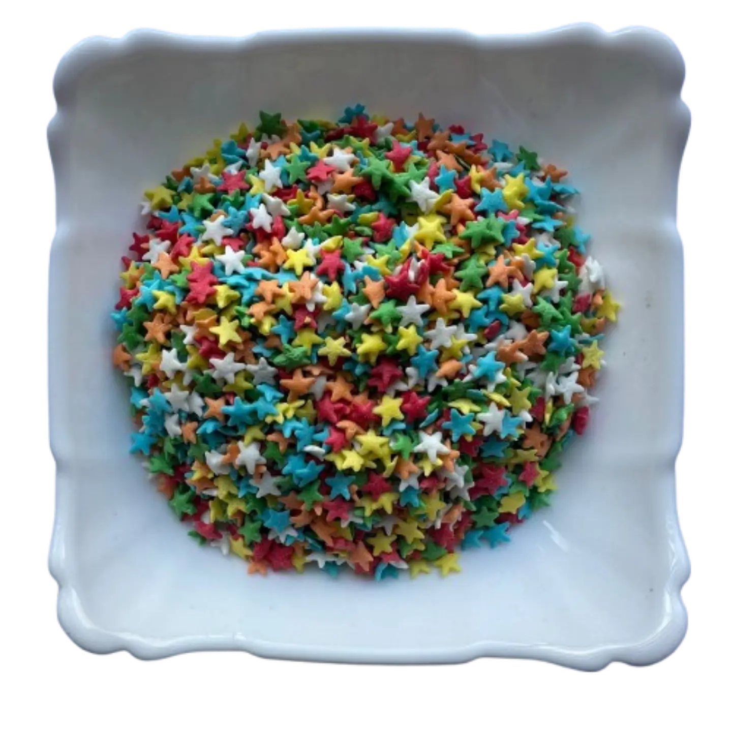 Decoracion Estrellas Multicolor Comestible 100g 2