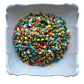 Decoracion Estrellas Multicolor Comestible 100g - Miniatura 2