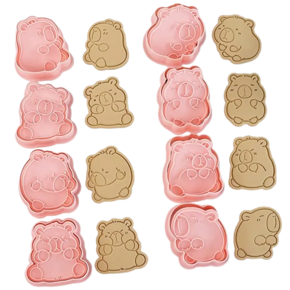 Cortador Galletas Capibara 8 Diseños 1