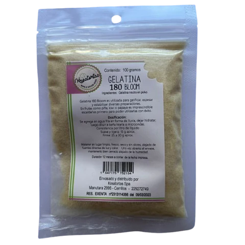 Gelatina Neutra 180 Bloom Kreatortas 100g
