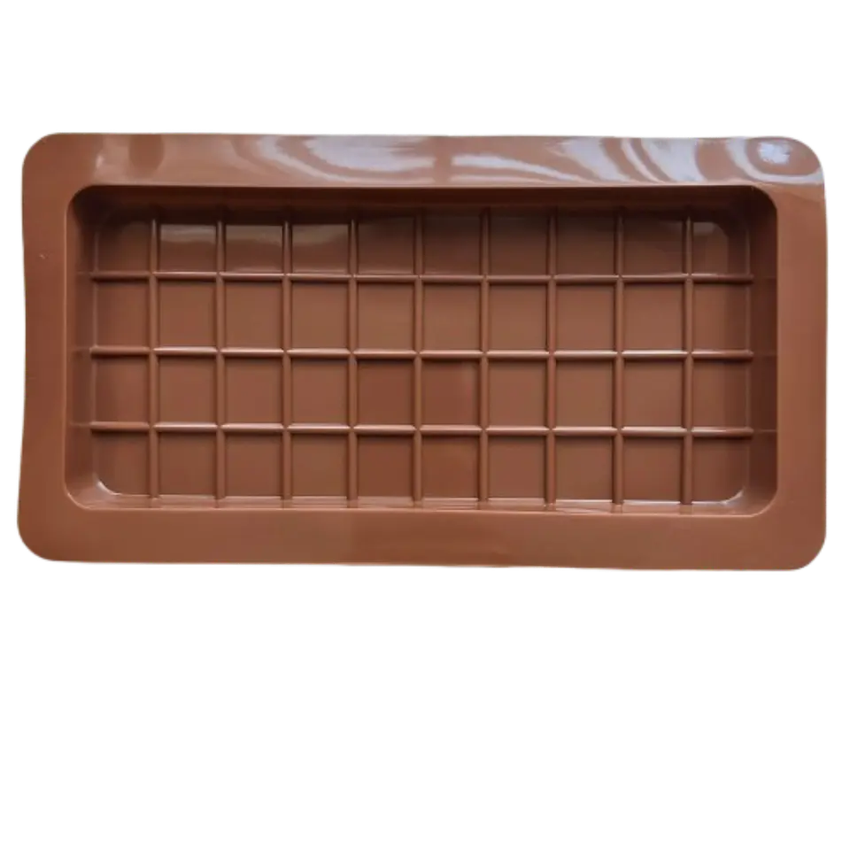 Molde Silicona Barra Chocolate Dubai 40 Divisiones 25x14x2cm 1
