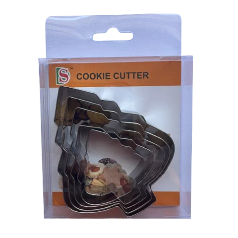 Cortador Galletas Arbol Navidad 5 pcs