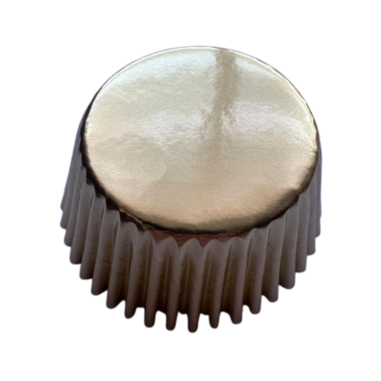 Capsulas Cupcake Doradas 80un E115xIn45mm
