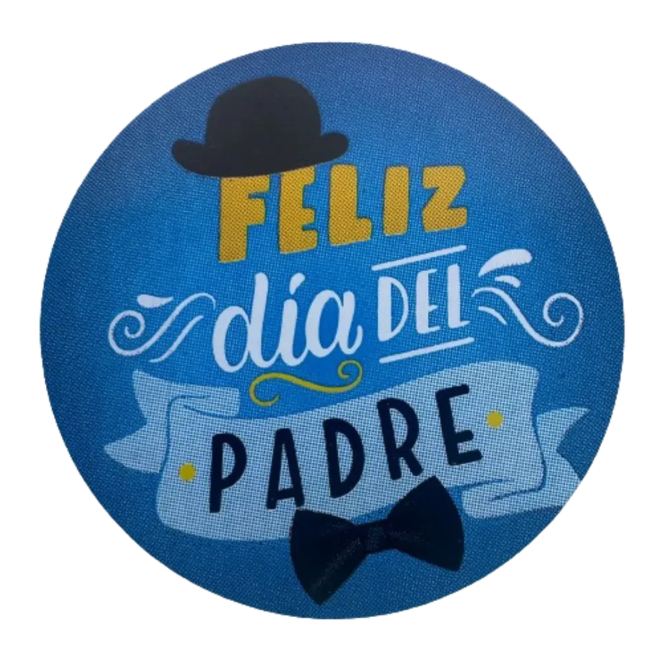 Sticker Feliz Dia Papa A 100un 38mm 3