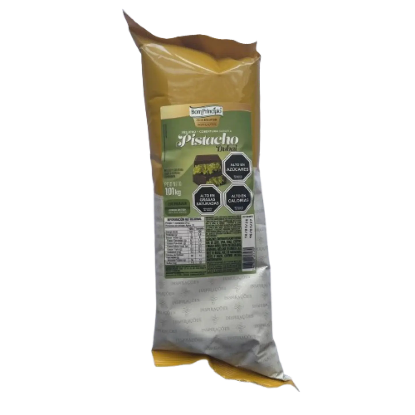 Relleno Pasta Pistacho Dubai Con Kadayif Bon Principio 1kg 1