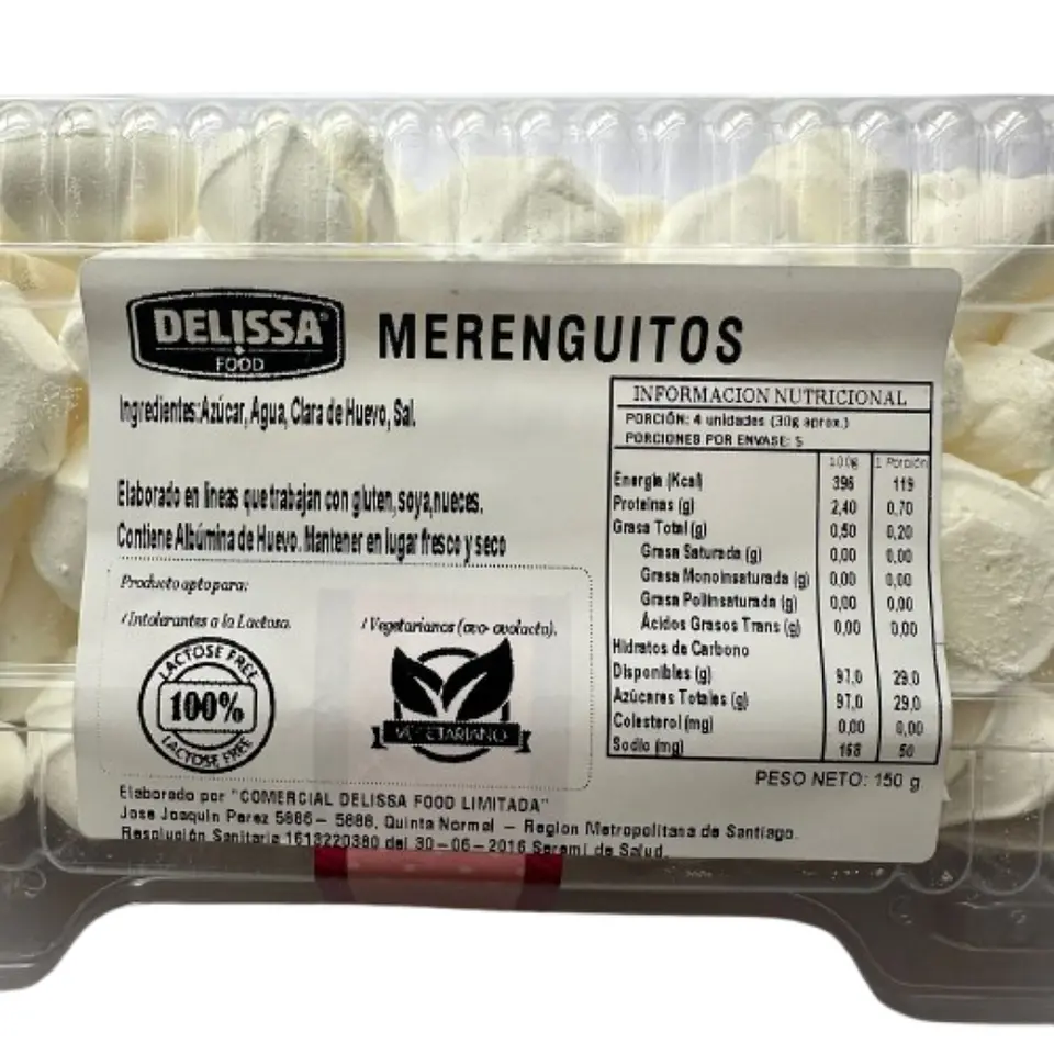 Merenguitos Coctail Delissa 150g 2