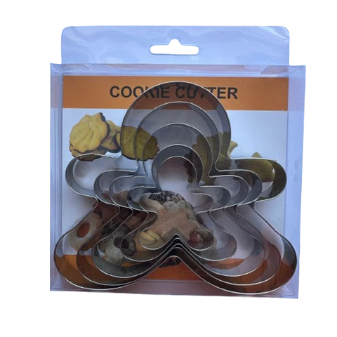 Cortador Galletas Niño Jengibre 5 pcs