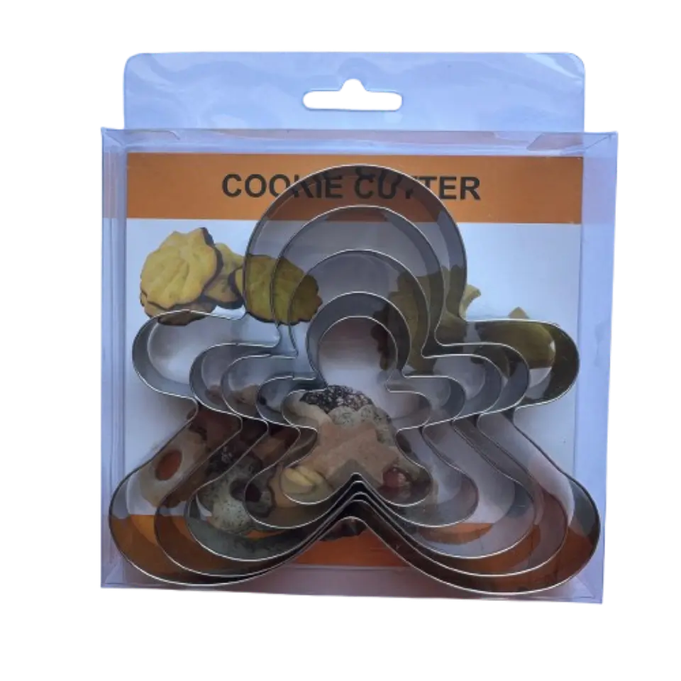 Cortador Galletas Niño Jengibre 5 pcs 1