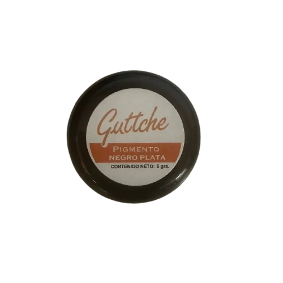 Pigmento Matizador Negro Plata Comestible Guttche 5g 1