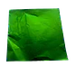 Papel Aluminio Para Bombon Verde 100un 10x10cm - Miniatura 1
