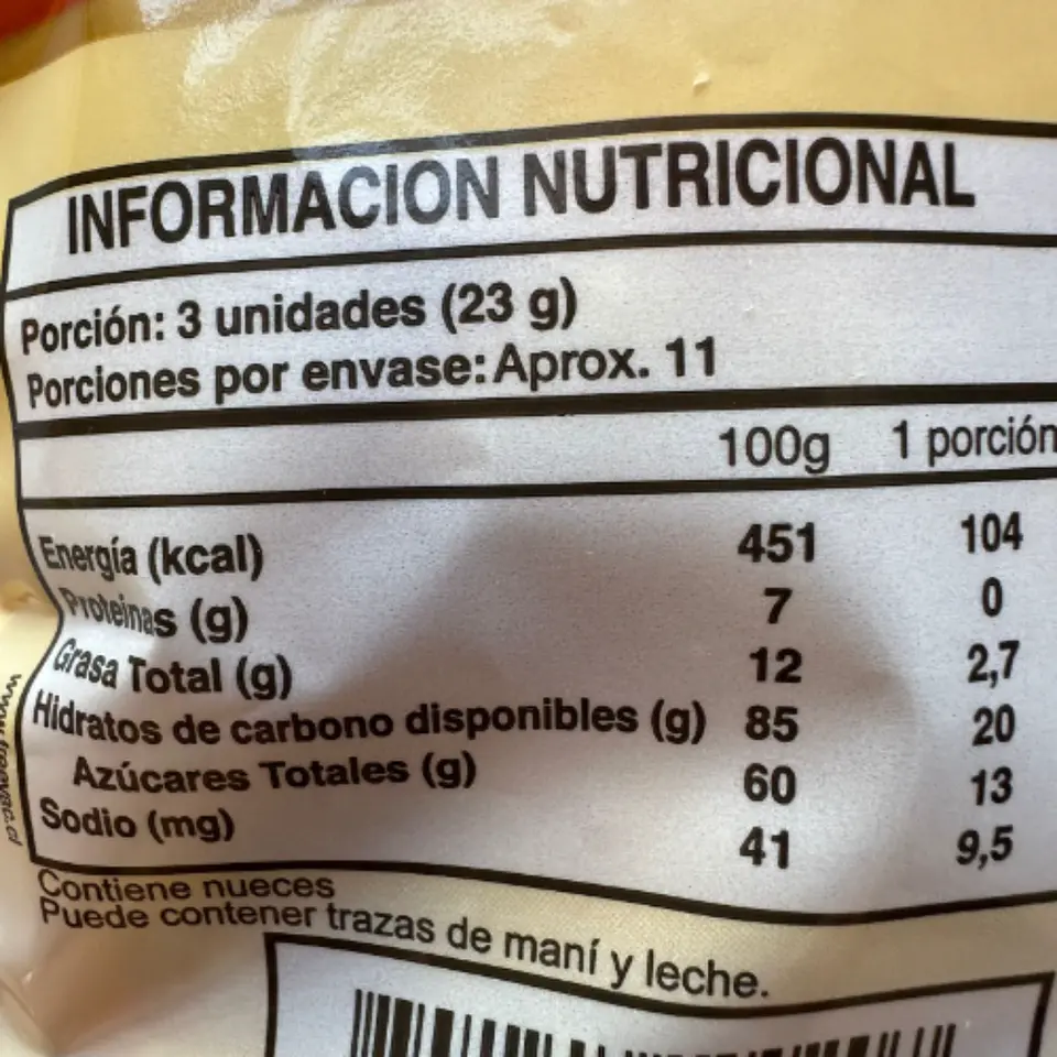 Pack 5 Delicia De Nuez Con Trozos Merello 250g 2