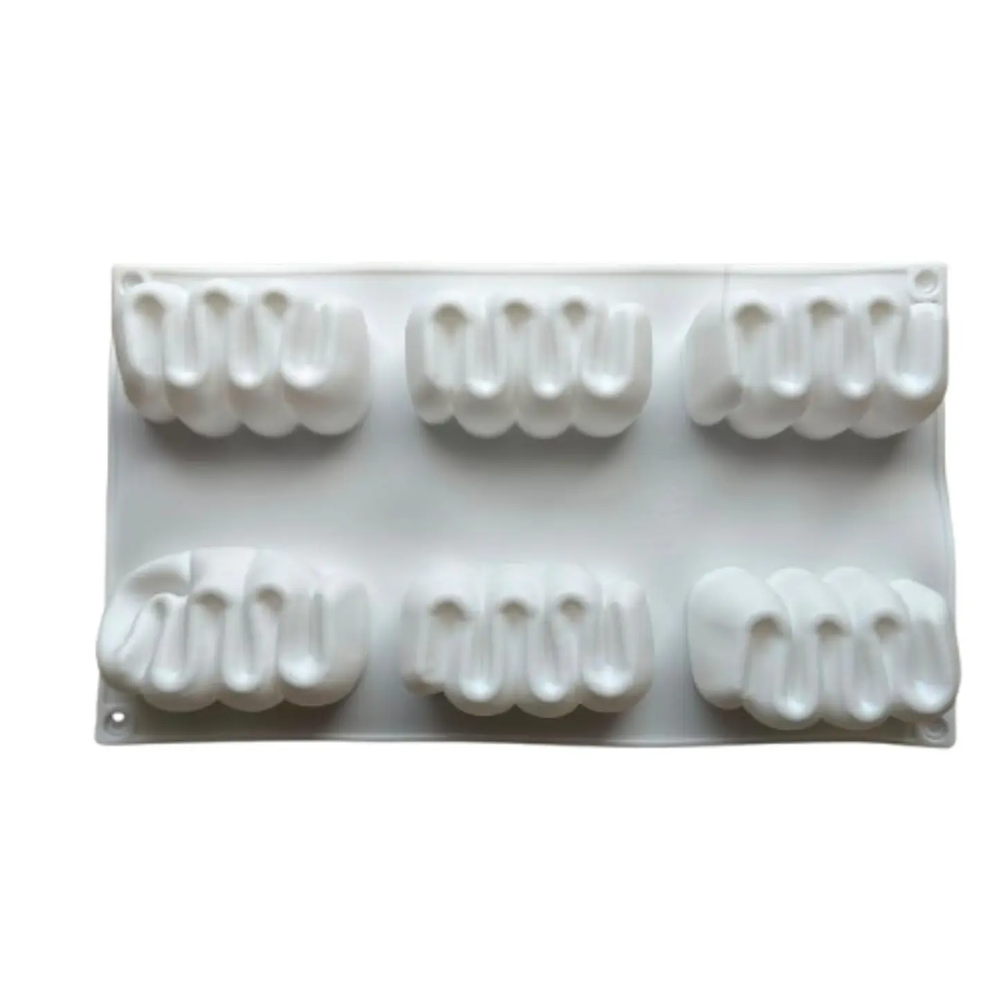 Molde Silicona 6 Barras Cereal 30x17cm 1