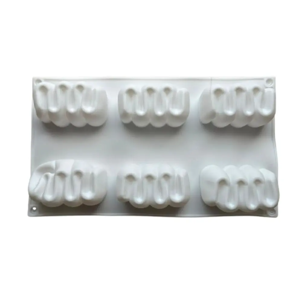 Molde Silicona 6 Barras Cereal 30x17cm 1