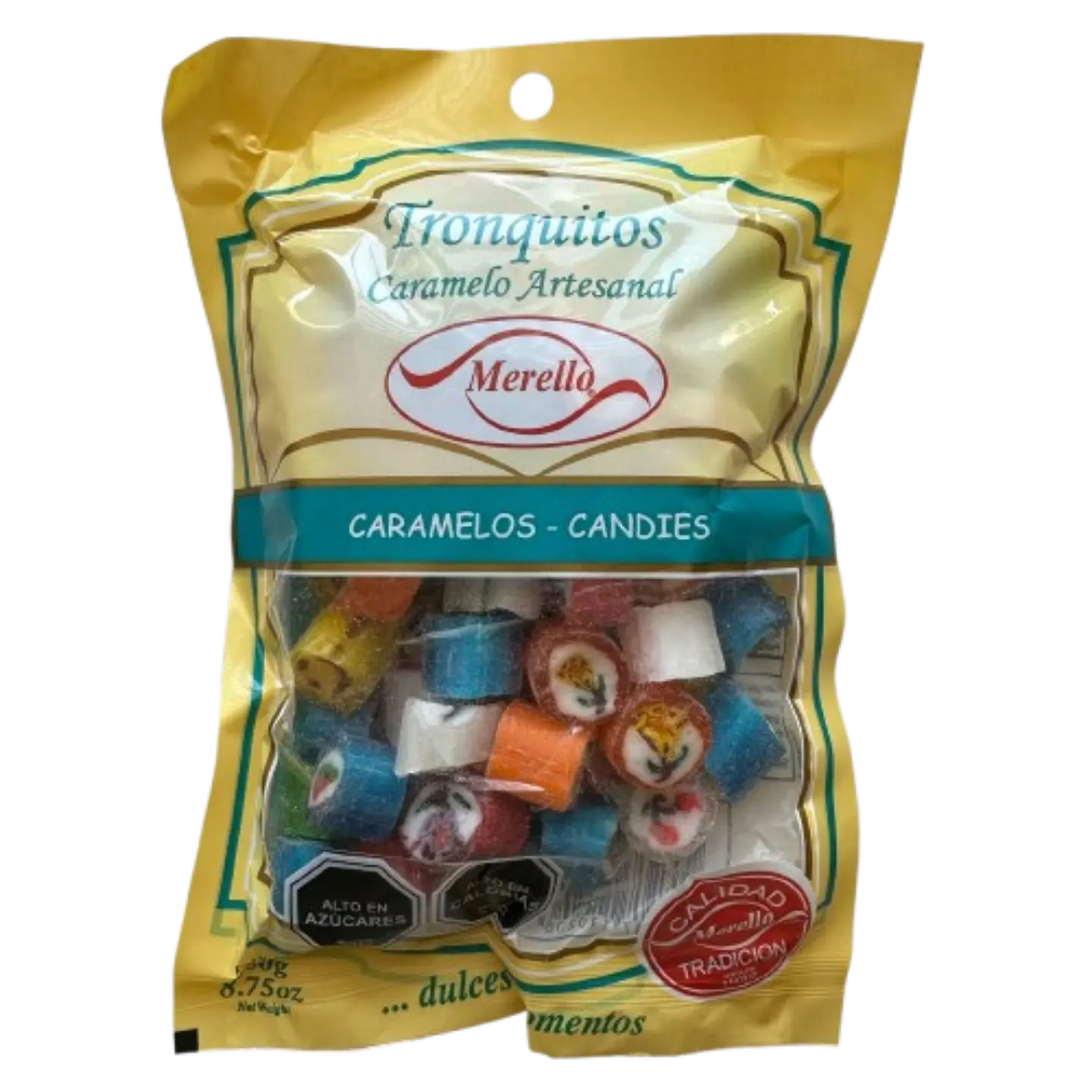 Pack 5 Tronquitos Surtidos Tradicionales Merello 250g 1