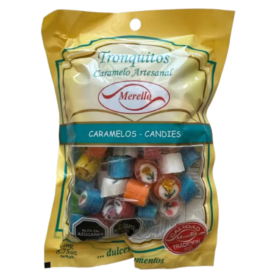 Pack 5 Tronquitos Surtidos Tradicionales Merello 250g 1