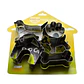 Cortador Galletas Set Perros 5 pcs - Miniatura 2