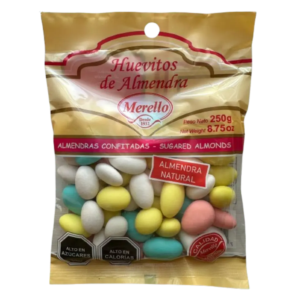Pack 4 Almendras Confitadas Merello 250g 1