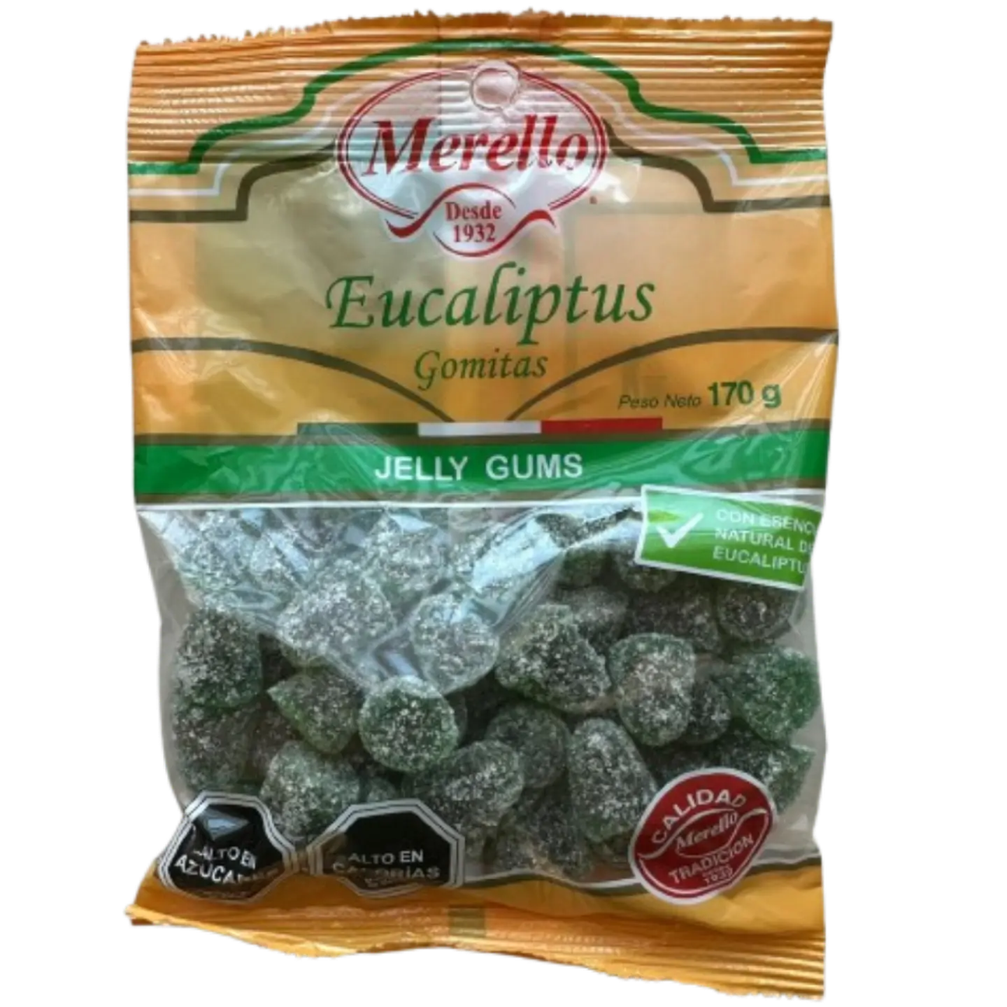 Pack 5 Gomitas Eucaliptus Merello 170g 1