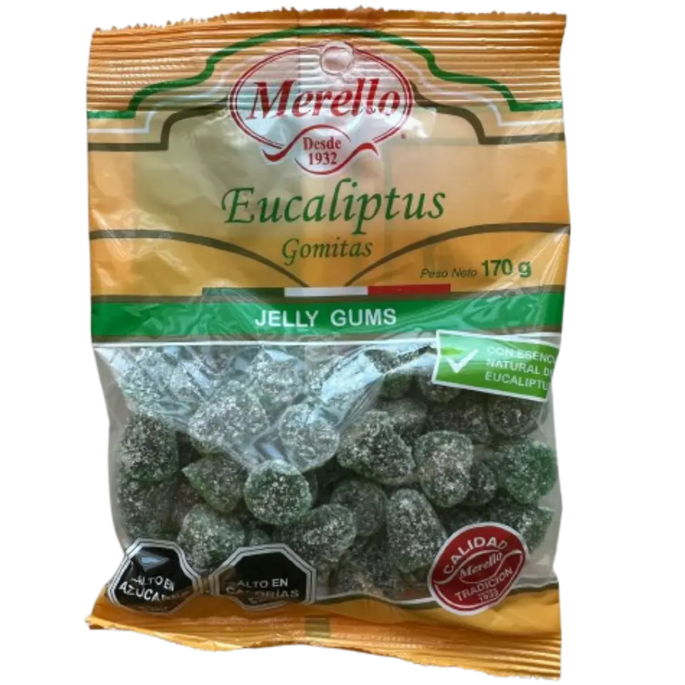 Pack 5 Gomitas Eucaliptus Merello 170g 1