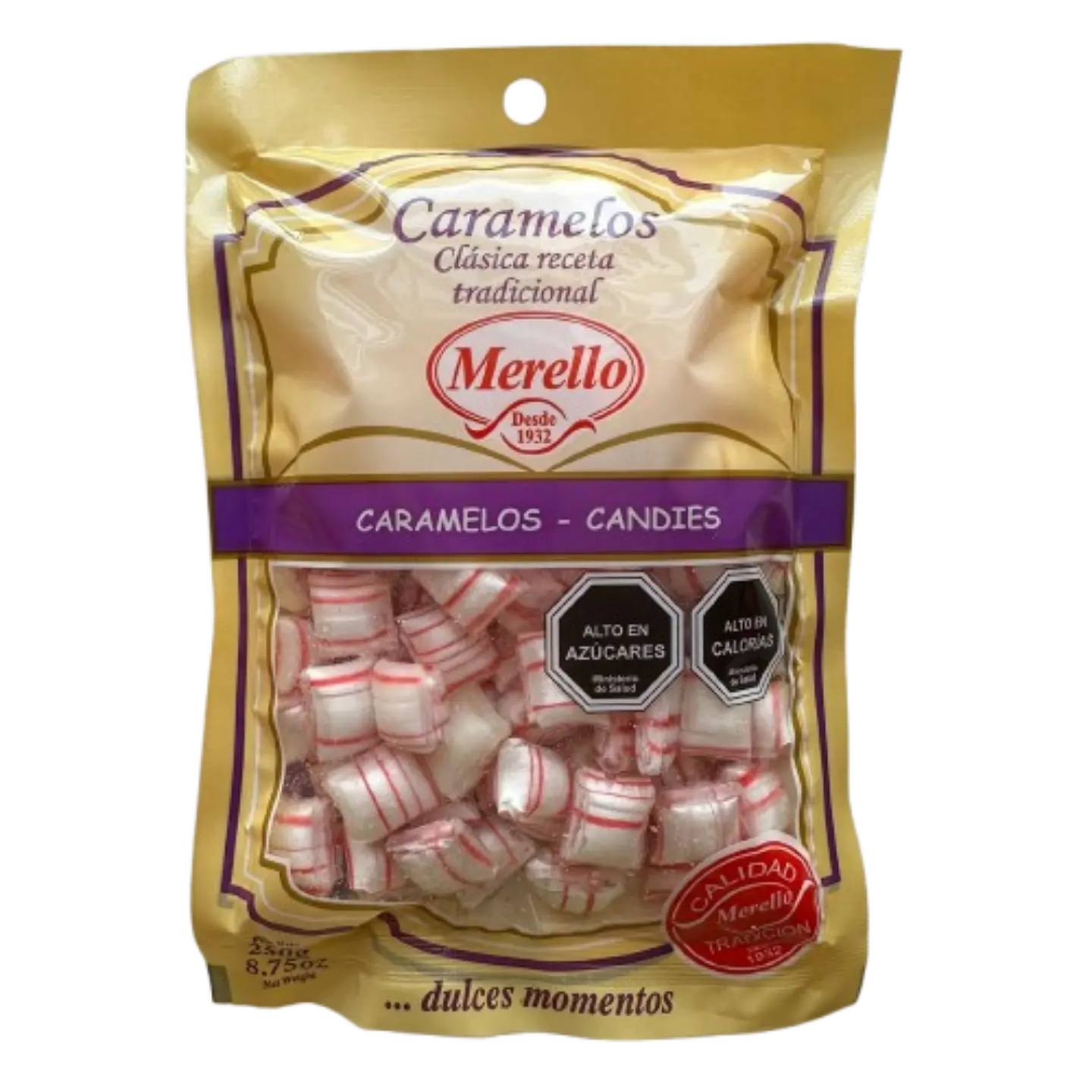 Pack 5 Caramelos De Anis Tradicionales Merello 250g 1