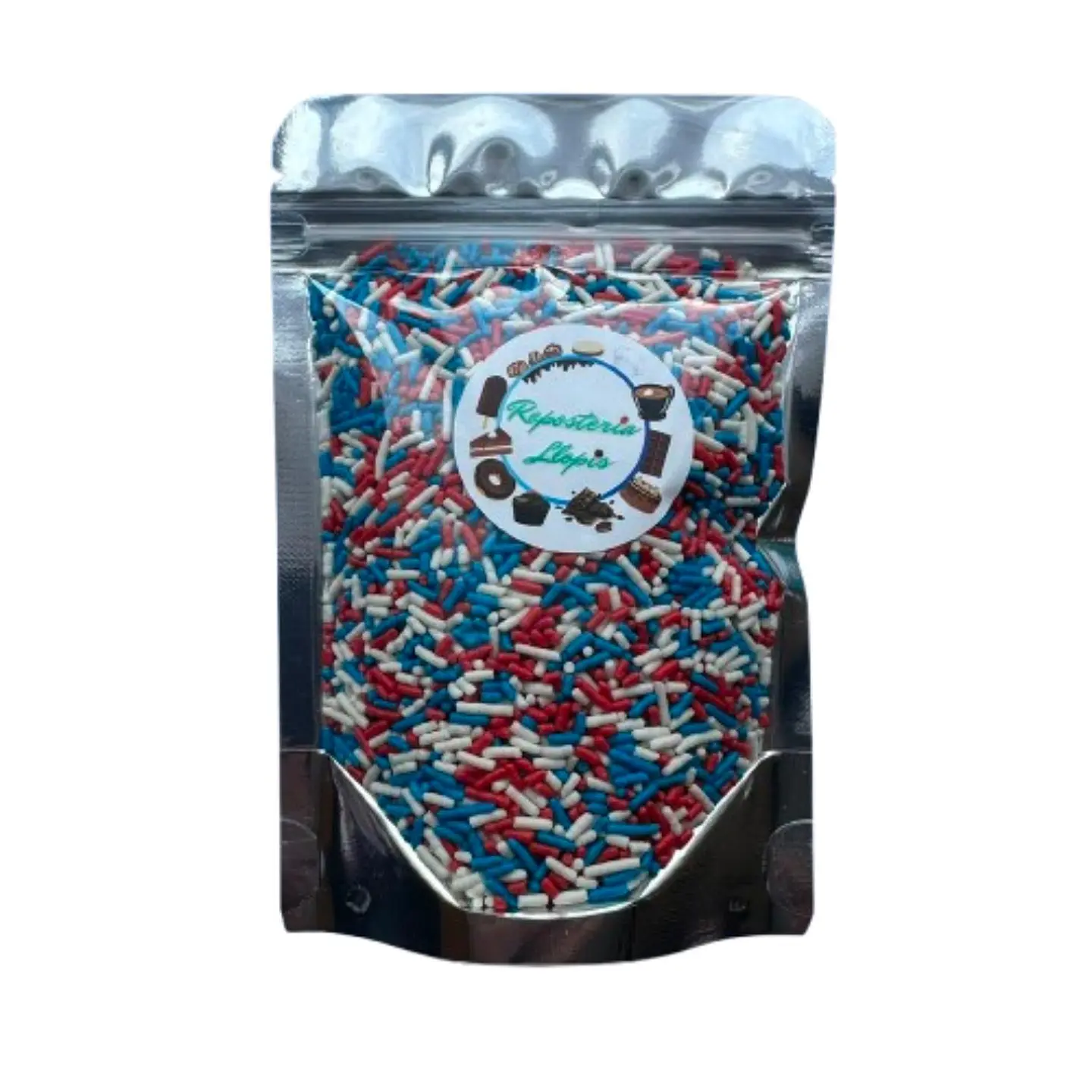 Decoracion Palitos Tricolor Fiestas Patrias Comestible 100g 1