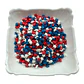 Estrellas Tricolor 3D Fiestas Patrias Comestible 500g - Miniatura 2