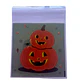 Bolsas Halloween C Celofan Autoadhesivas 100un 10x10+2cm - Miniatura 5