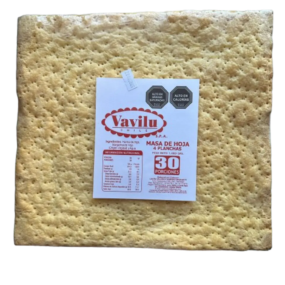 Plancha Milhojas 30P 4 Capas Vavilu 1
