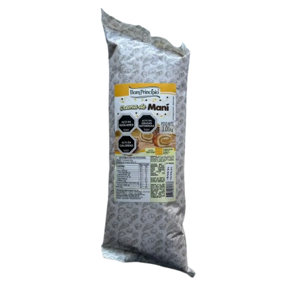 Relleno Crema De Mani Bom Principio 1kg 1