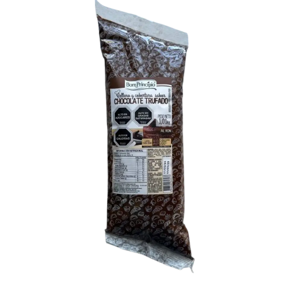 Relleno Chocolate Trufado Bom Principio 1kg 1