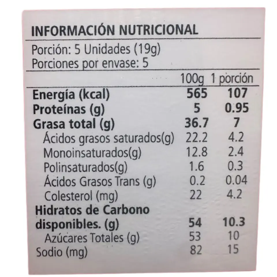 Chocolate Lenguas de Gato Merello 95g 4