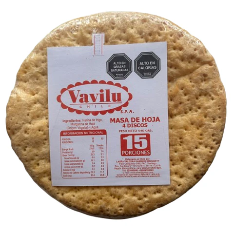 Discos Milhojas 15P 4 Capas Vavilu