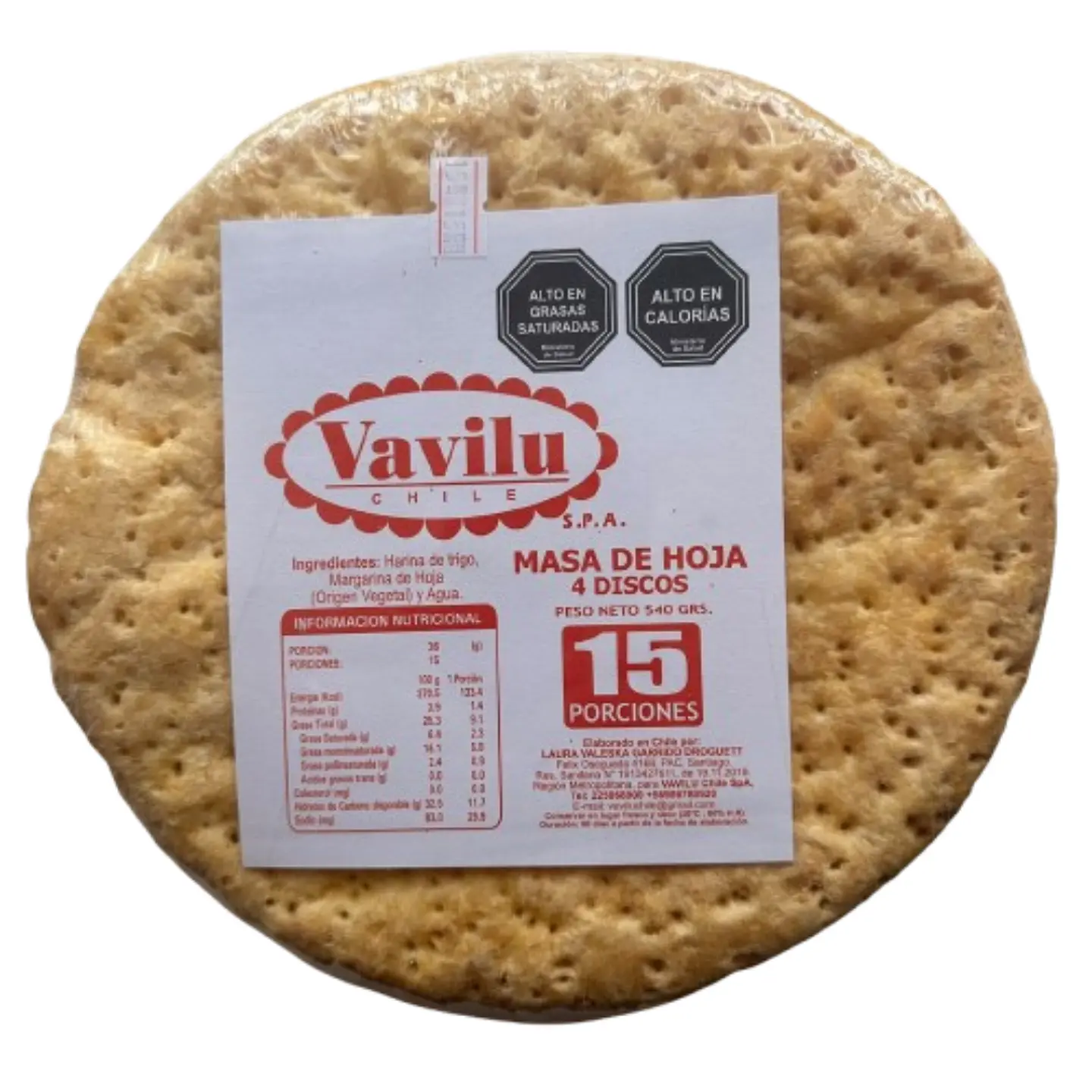 Discos Milhojas 15P 4 Capas Vavilu 1