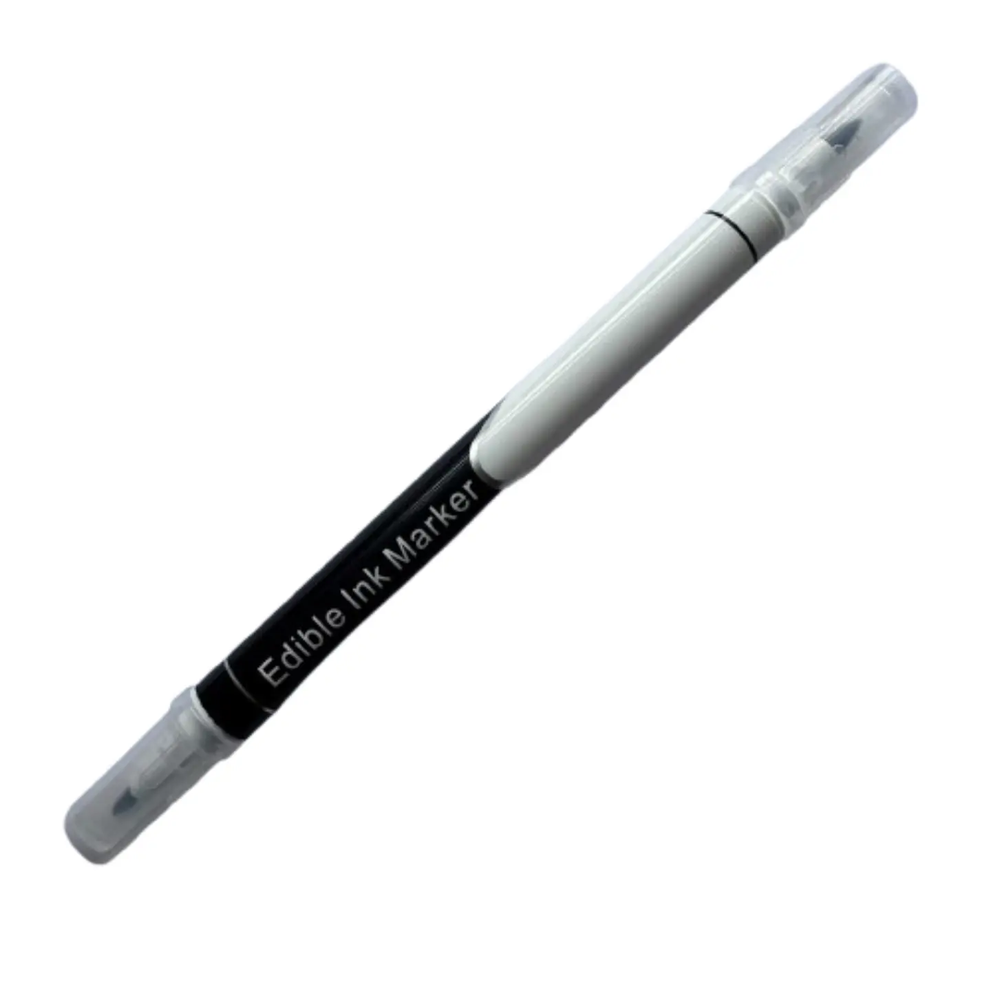 Lapices Marcadores Comestibles Negro Doble Punta 2un 2