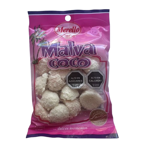 Pack 5 Malva Coco Merello 100g