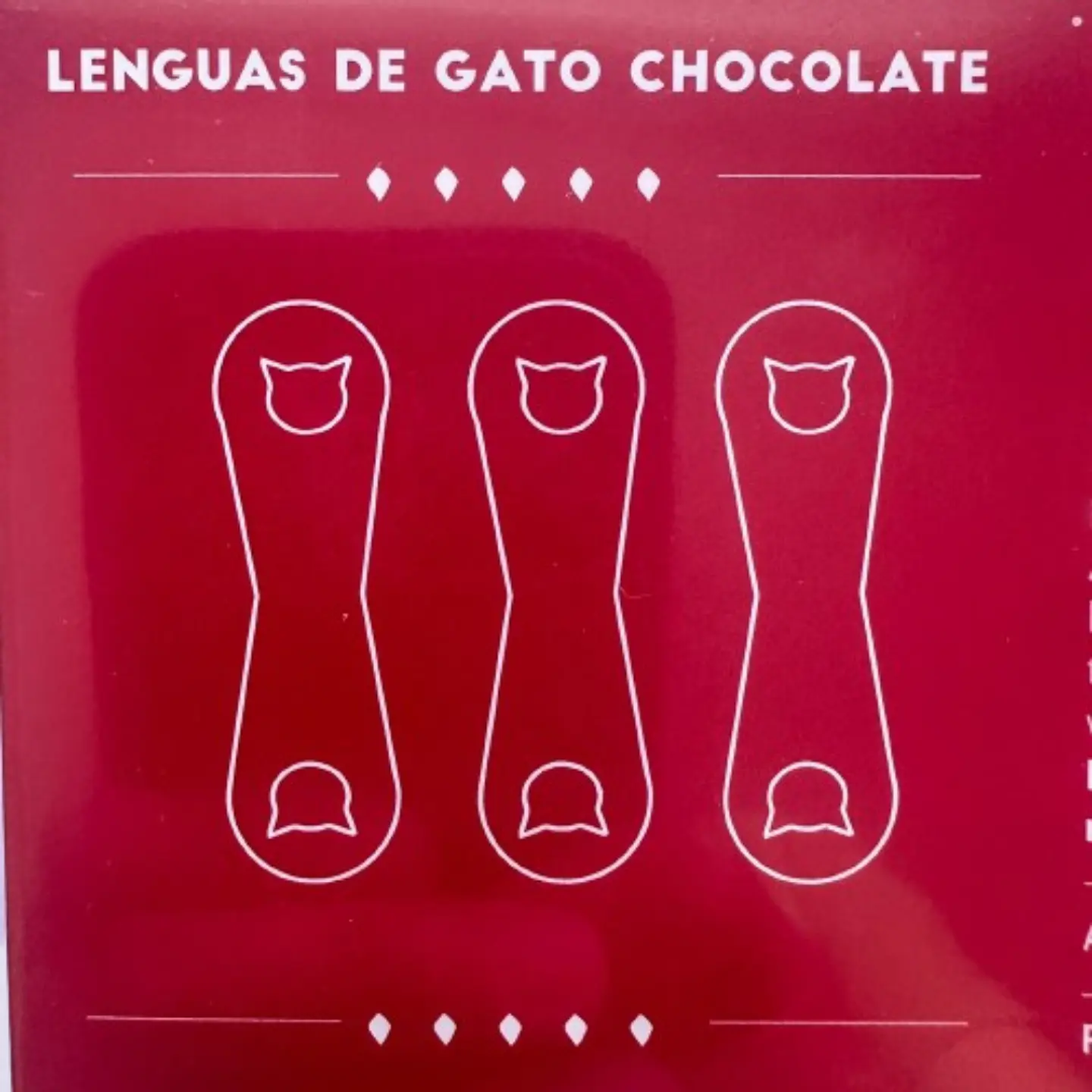Pack 2 Chocolate Lenguas de Gato Merello 95g 2