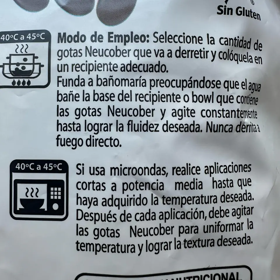 Cobertura Chocolate 420 De Leche Gotas Neucober 1kg 4
