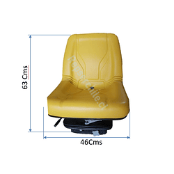 Asiento amarillo c/fuelle angosto (1)