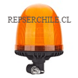 Baliza para soporte led ambar  12v/24volt (1)