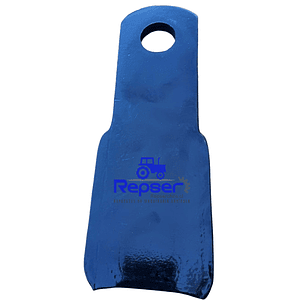 CUCHILLA ALCE RECTA 205X70X10 PERF 25 MM