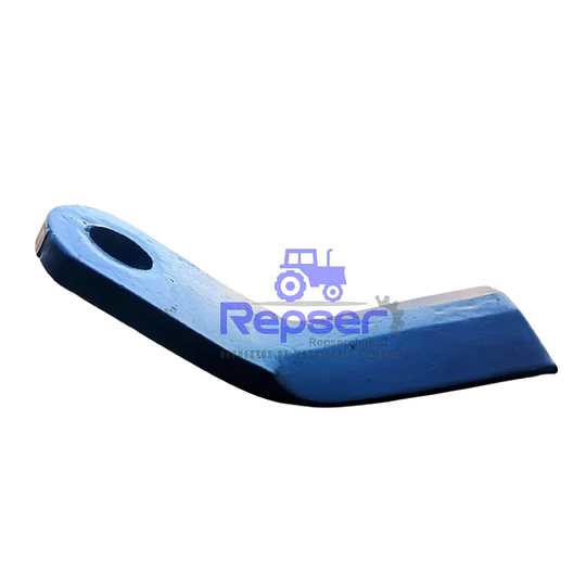 CUCHILLA CURVA 121X50X8    PERF 16,5MM - Image 1