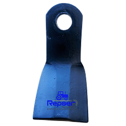 CUCHILLA CURVA 121X50X8    PERF 16,5MM (2)