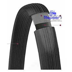 MANGUERA PLANA ALTADURABILIDAD NEGRA SODIGOM 102 4